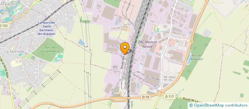 localisation de l'entreprise SARL BN'S PRESTIGE à SAINT-GERMAIN-LES-ARPAJON