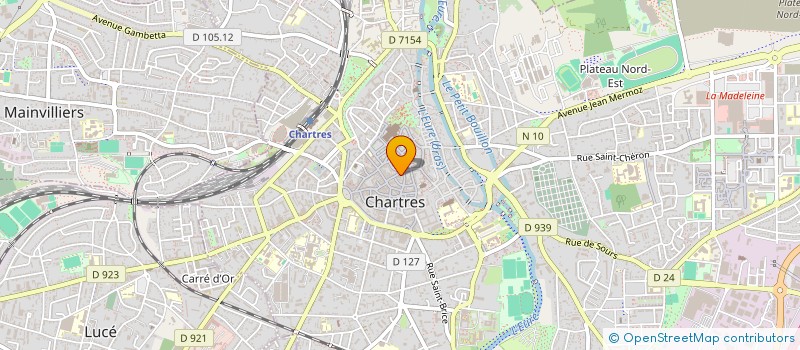 localisation de l'entreprise SARL BNHP à CHARTRES