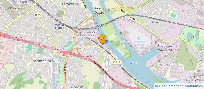 localisation de l'entreprise SARL BNK  MANTES-LA-VILLE