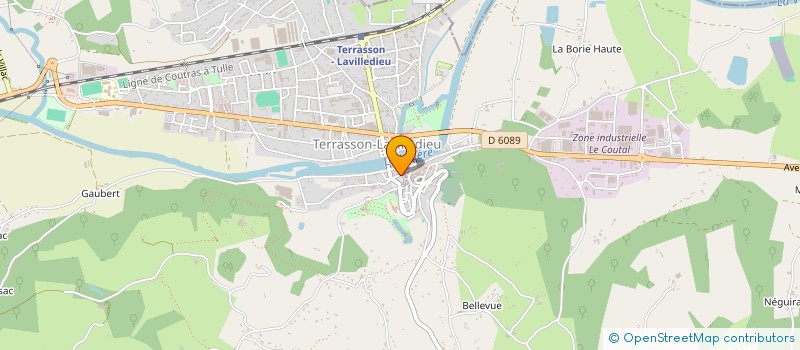 localisation de l'entreprise SARL BNR  TERRASSON-LAVILLEDIEU