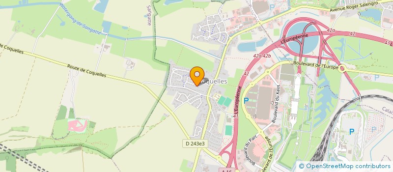 localisation de l'entreprise SARL BOARDRIDER  COQUELLES