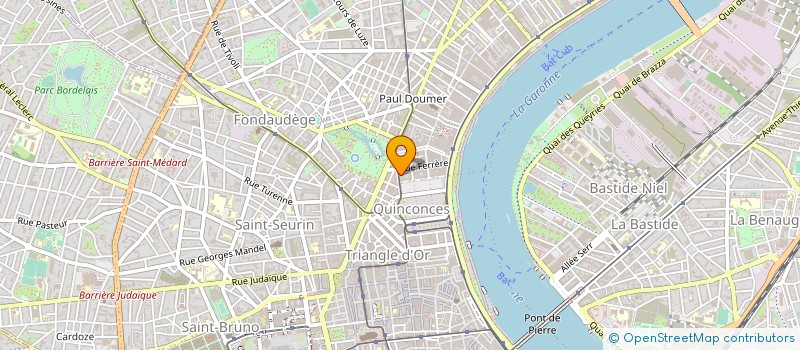 localisation de l'entreprise SARL BOAT INVEST à BORDEAUX