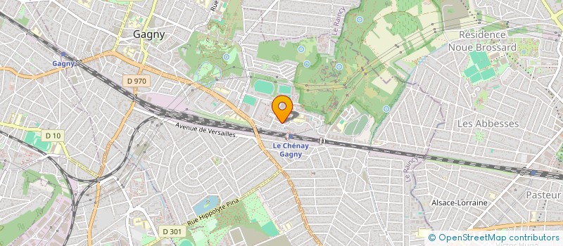 localisation de l'entreprise SARL BOBO SECURITE PRIVEE à GAGNY