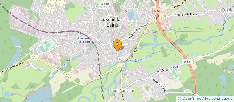 localisation de l'entreprise SARL BOCHER GUILLOT à SAINT-SAUVEUR