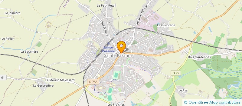 localisation de l'entreprise SARL BOCQUEL à SAINTE-PAZANNE
