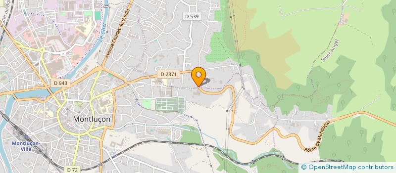 localisation de l'entreprise SARL BODECORS  DESERTINES