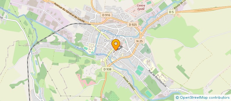 localisation de l'entreprise SARL BODELOT VERGUIER à DOULLENS