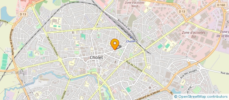 localisation de l'entreprise SARL BODY AND ('N) HEALTH à CHOLET