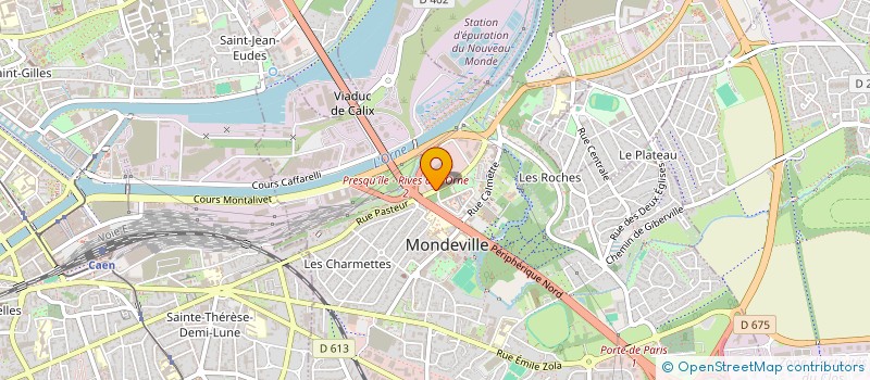 localisation de l'entreprise SARL  BOEHME à MONDEVILLE