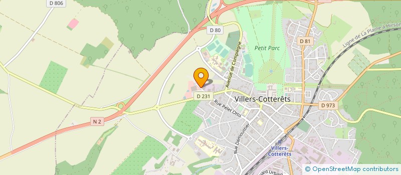 localisation de l'entreprise SARL BOFFY à VILLERS-COTTERETS