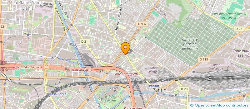 localisation de l'entreprise SARL BOGAZ à PANTIN