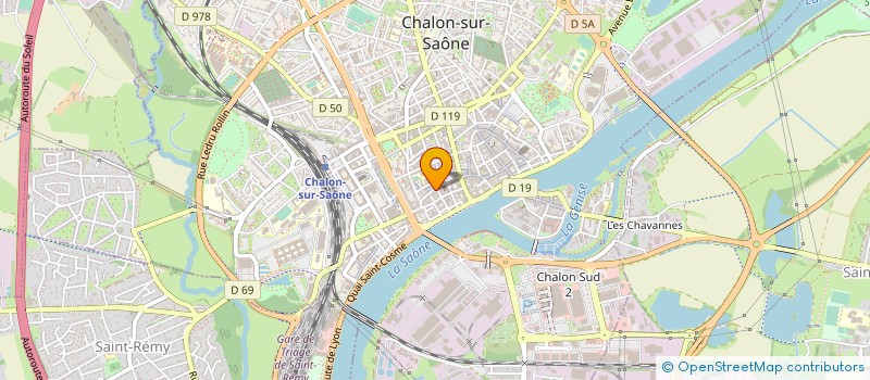 localisation de l'entreprise SARL BOICHUT BALAGUER à CHALON-SUR-SAONE