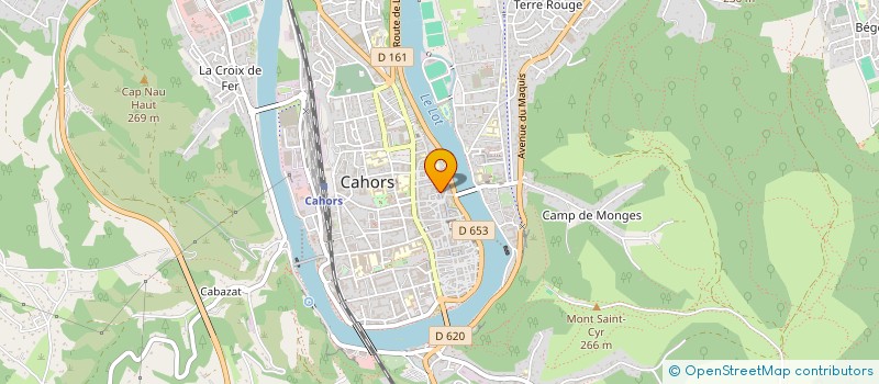 localisation de l'entreprise SARL BOIS DE POUNTIS  CAHORS