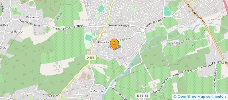 localisation de l'entreprise SARL BOIS ET NATURE à VILLENAVE-D'ORNON
