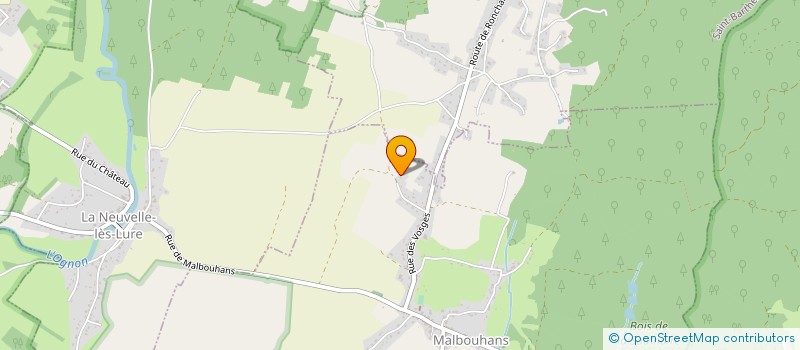 localisation de l'entreprise SARL BOIS ET TRANSPORTS ANTOINE  MALBOUHANS