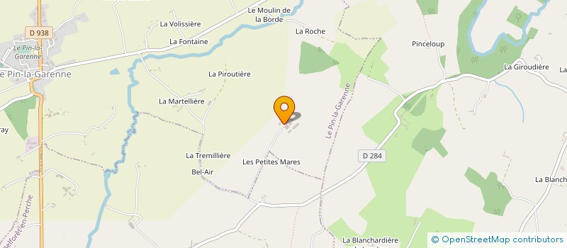 localisation de l'entreprise SARL BOISAUVEE à LE PIN-LA-GARENNE