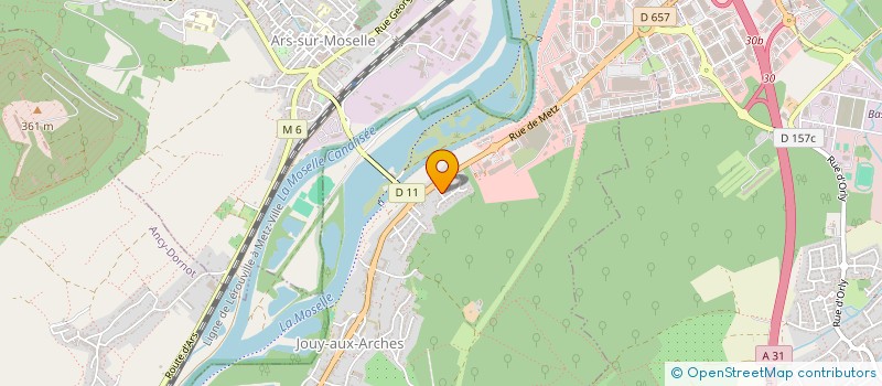 localisation de l'entreprise SARL BOISLOR à JOUY-AUX-ARCHES