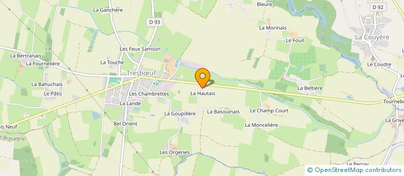 localisation de l'entreprise SARL BOISNARD TRAVAUX AGRICOLES à LALLEU