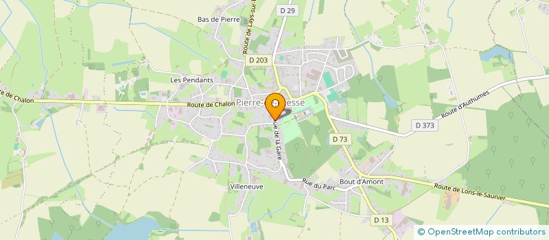 localisation de l'entreprise SARL BOISSARD à PIERRE-DE-BRESSE