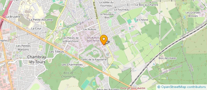 localisation de l'entreprise SARL BOISSEAU à SAINT-AVERTIN