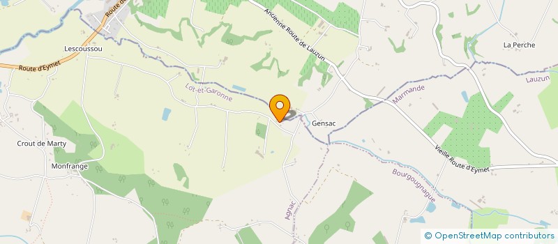 localisation de l'entreprise SARL BOISSET STEPHANE  AGNAC