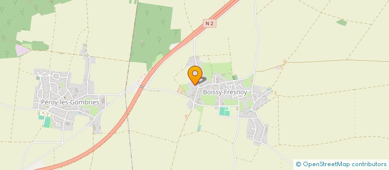 localisation de l'entreprise SARL BOISSY CONSTRUCTION  BOISSY-FRESNOY