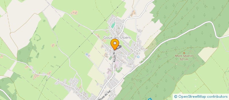 localisation de l'entreprise SARL BOLE DU CHOMONT  EVILLERS