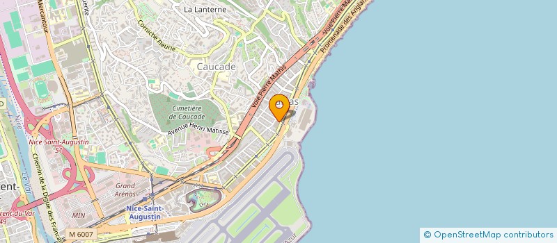 localisation de l'entreprise SARL BOMBA à NICE