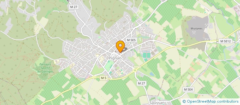 localisation de l'entreprise SARL BOMKAP  PIGNAN