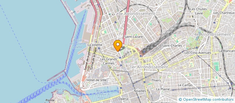 localisation de l'entreprise SARL BON PASTEUR à MARSEILLE