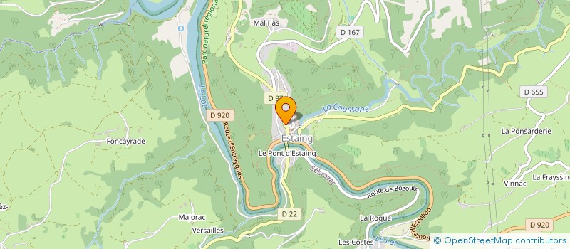 localisation de l'entreprise SARL BONAL à ESTAING