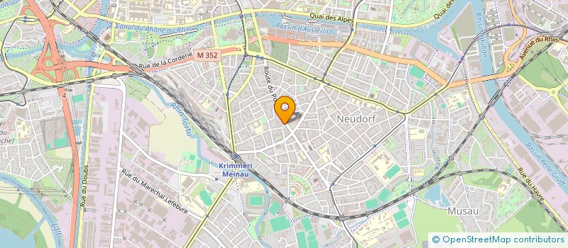 localisation de l'entreprise SARL BONAPARTE IMMOBILIER NEUDORF à STRASBOURG
