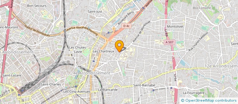 localisation de l'entreprise SARL BONELEC à MARSEILLE