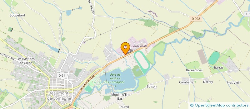 localisation de l'entreprise SARL BONFANTE à BEAUMONT-DE-LOMAGNE