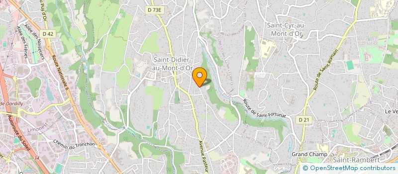 localisation de l'entreprise SARL BONFIGLIOLU  SAINT-DIDIER-AU-MONT-D'OR