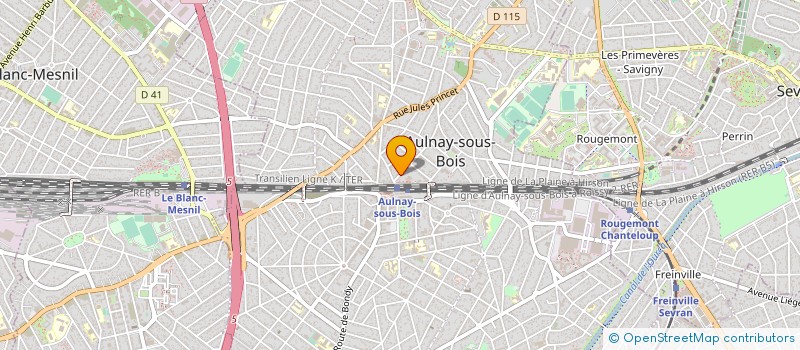 localisation de l'entreprise SARL BONJOUR AFRECA à AULNAY SOUS BOIS