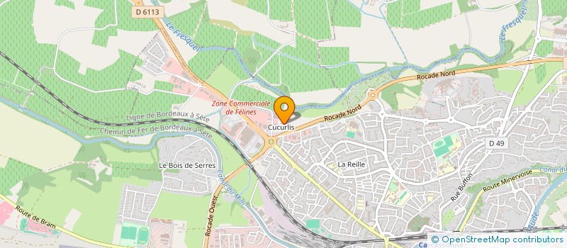 localisation de l'entreprise SARL BONLOR à CARCASSONNE