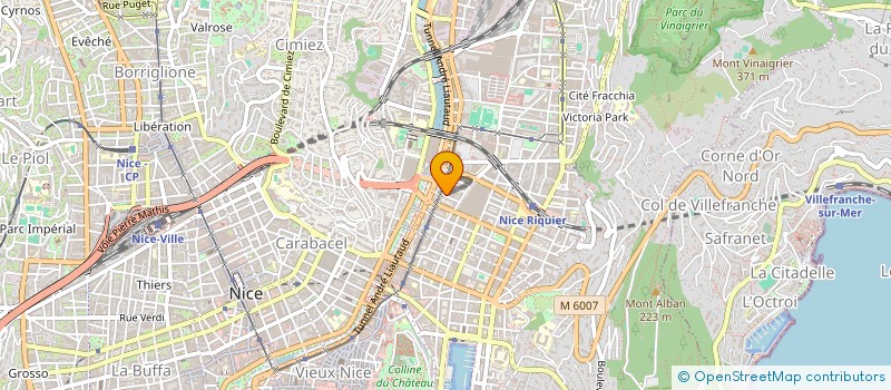 localisation de l'entreprise SARL BONNAL  NICE