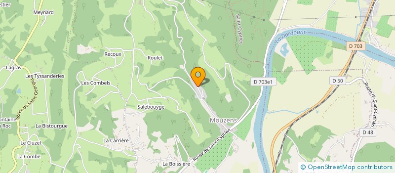 localisation de l'entreprise SARL BONNE ESPERANCE  SAINT-CYPRIEN