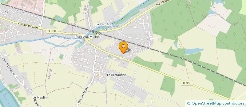 localisation de l'entreprise SARL BONNEAU à MARDIE