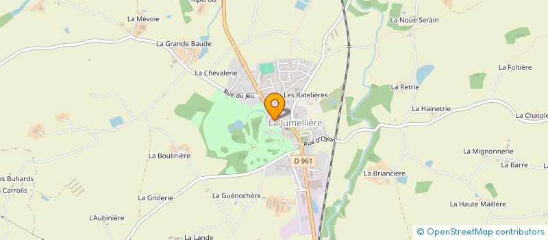 localisation de l'entreprise SARL BONNEAU-BRIVAIN  CHEMILLE-EN-ANJOU