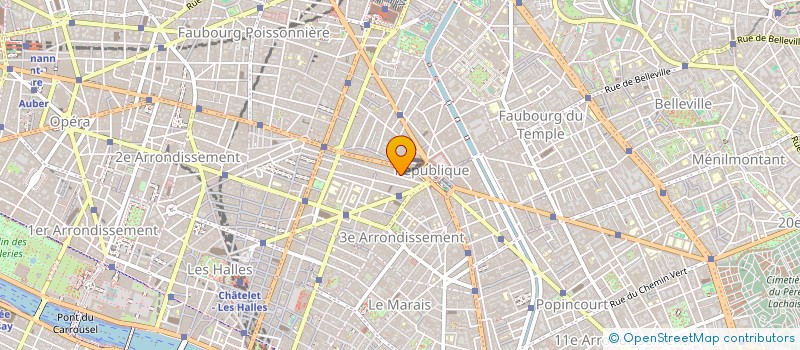 localisation de l'entreprise SARL BONNET MONTOIT  PARIS