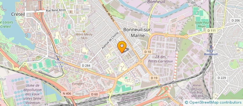 localisation de l'entreprise SARL BONNEUIL COURSES TRANSPORT EXPRESS à BONNEUIL-SUR-MARNE