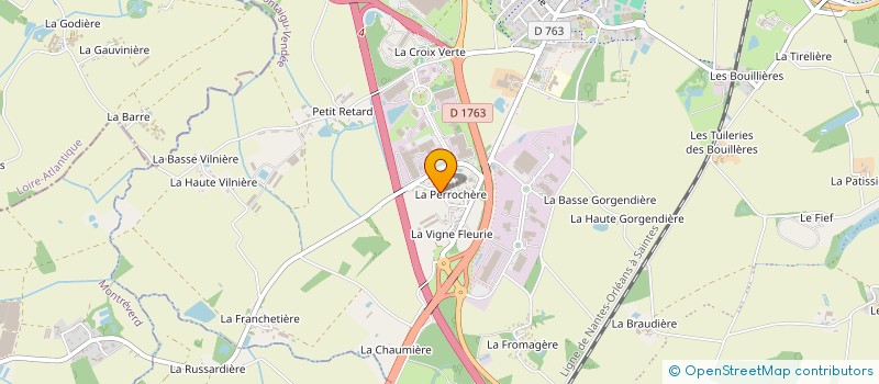 localisation de l'entreprise SARL BONNIN à MONTAIGU-VENDEE