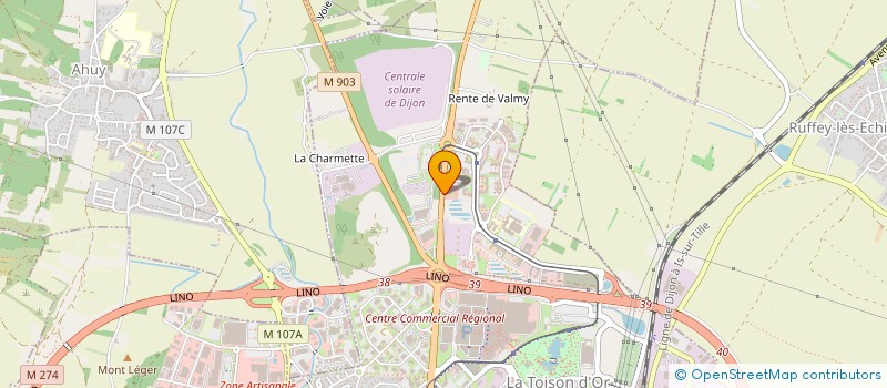 localisation de l'entreprise SARL BONNOT à DIJON