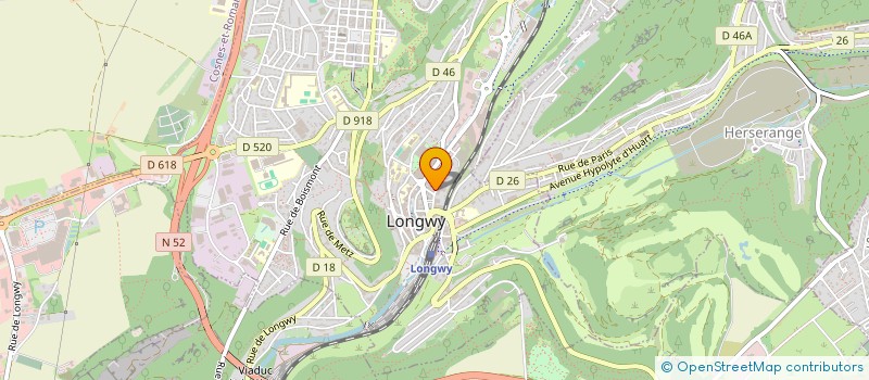 localisation de l'entreprise SARL BONO à LONGWY