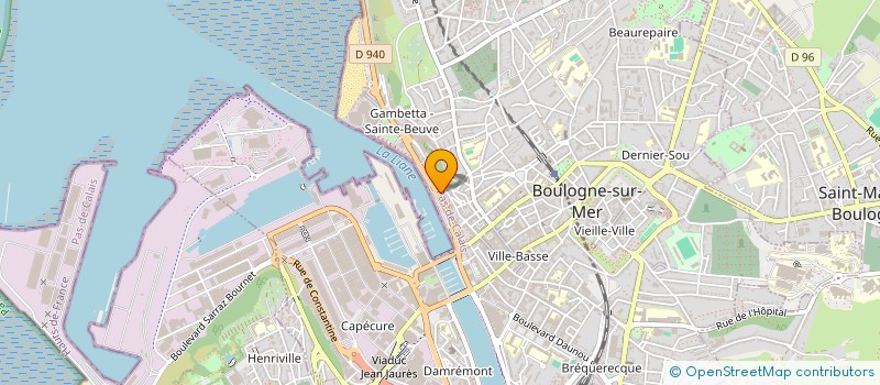 localisation de l'entreprise SARL BONS BAGAYS ANTILLAISES à BOULOGNE-SUR-MER