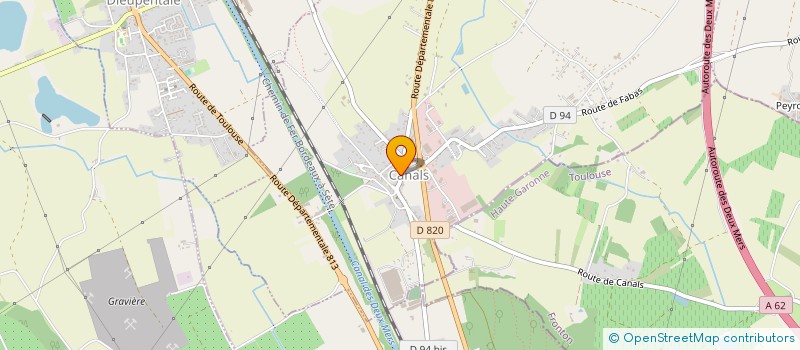 localisation de l'entreprise SARL BONTEMPI à CANALS