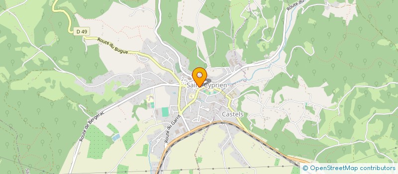 localisation de l'entreprise SARL BONTEMS à SAINT-CYPRIEN