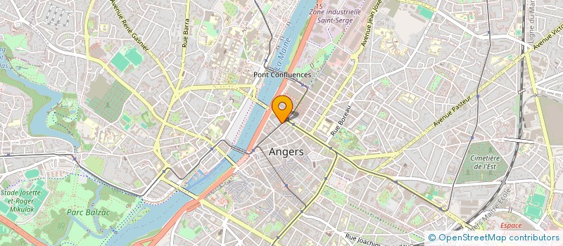 localisation de l'entreprise SARL BOOMERANG à ANGERS